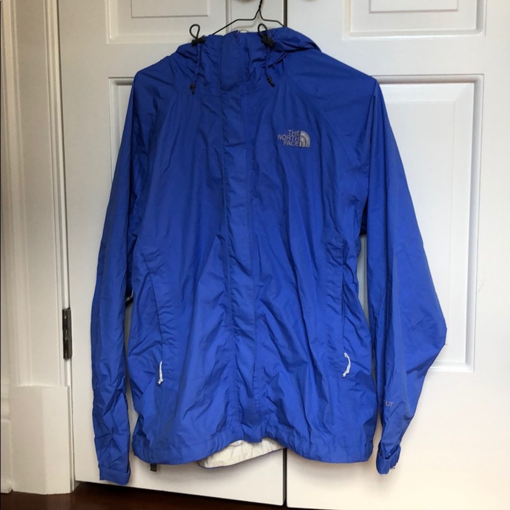 The North Face Blue Rain Jacket